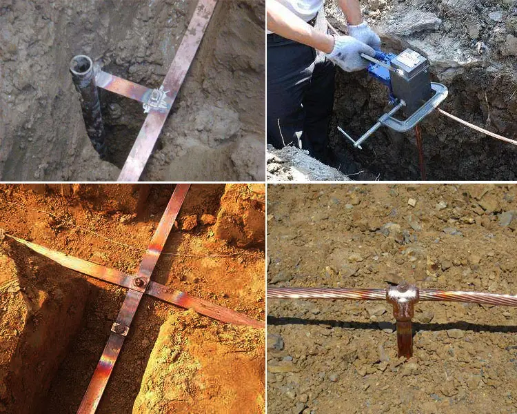 放熱焊接的應(yīng)用（銅排 電纜銅絞線 銅包鋼 鋅包鋼焊接）